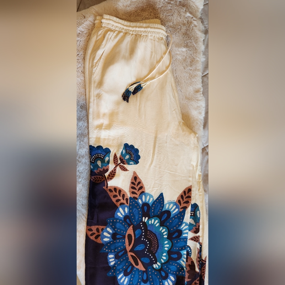 Farm Riox Anthropologie Printed Pull-on Pants
